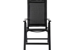 OUTFLEXX Premium Garten-Essgruppe, 8 Personen, ausziehbarer Tisch 180–240 cm, Aluminium/Textilene