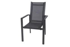 OUTFLEXX Premium Garten-Essgruppe, 8 Personen, ausziehbar, 180-240cm, Alu/Textilene