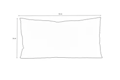 OUTFLEXX Rückenkissen, anthrazit, Polyester, 60 x 30 cm, schnelltrocknend, strapazierfähig, pflegeleicht, langlebiges Material