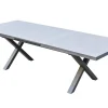 OUTFLEXX Serro Garten-Essgruppe, 6 Personen, ausziehbar, 200-260cm, Alu/Polyrattan, FSC®-zertifiziert
