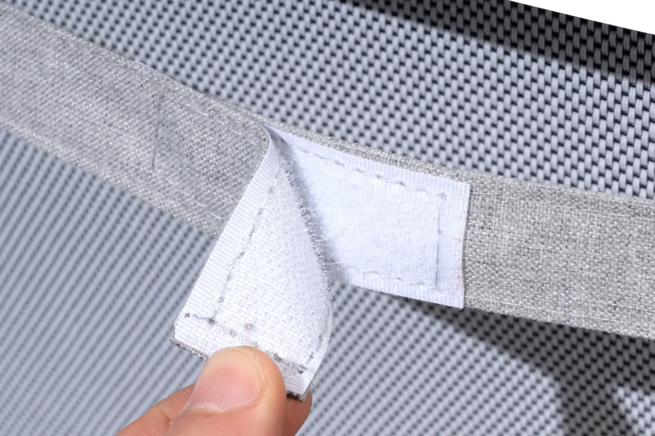 OUTFLEXX Sessel, creme/weiß, Alu/Textilene, mit Teak-Armlehnen, wetterfest, hochwertig, abnehmbarer Bezug