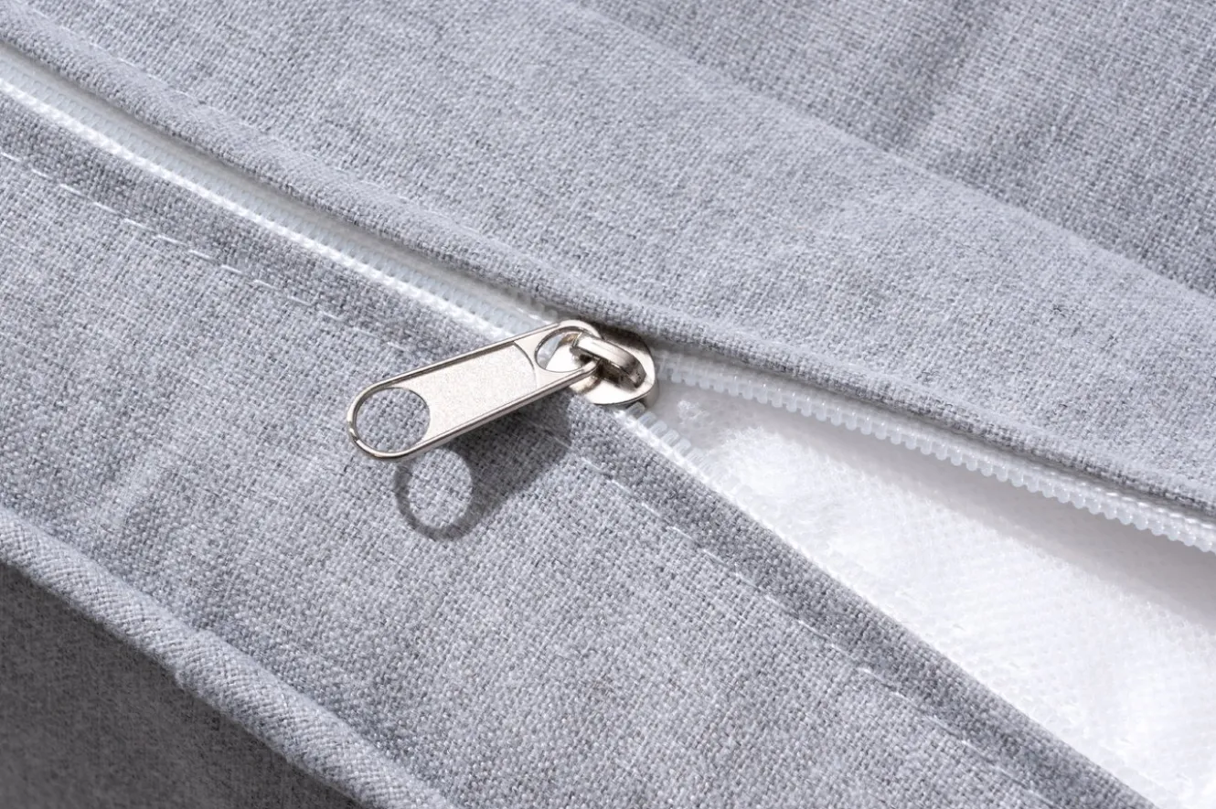 OUTFLEXX Sessel, creme/weiß, Alu/Textilene, mit Teak-Armlehnen, wetterfest, hochwertig, abnehmbarer Bezug
