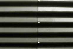 OUTFLEXX Set Hochbeet mit Erweiterungsmodul, anthrazit, Aluminium-Zink-Stahl, 180+80cm