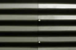 OUTFLEXX Set Hochbeet mit Erweiterungsmodul, anthrazit, Aluminium-Zink-Stahl, 120+80cm