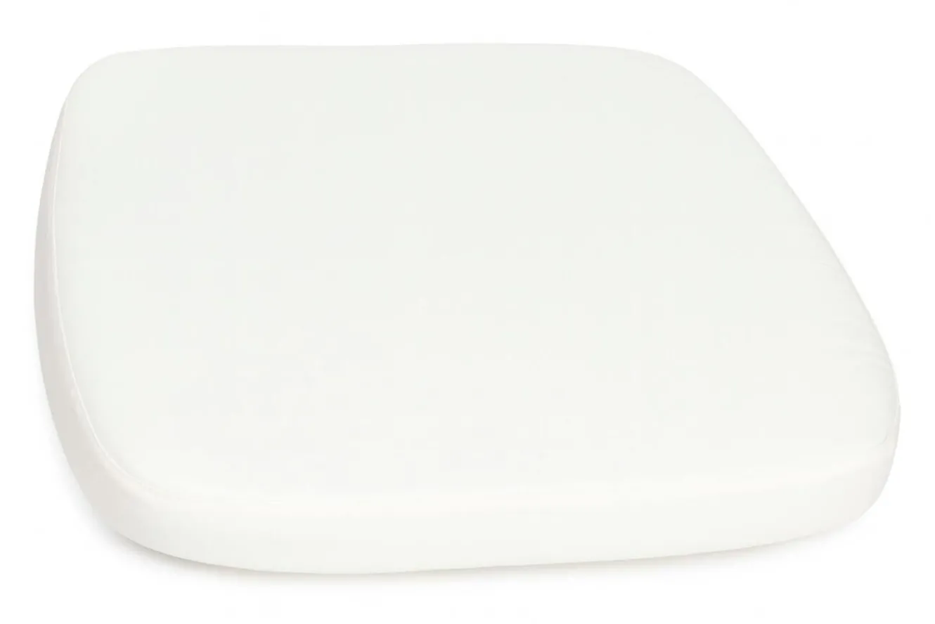 OUTFLEXX Sitzkissen für Polyrattan-Stühle, creme/weiß, wasserabweisend