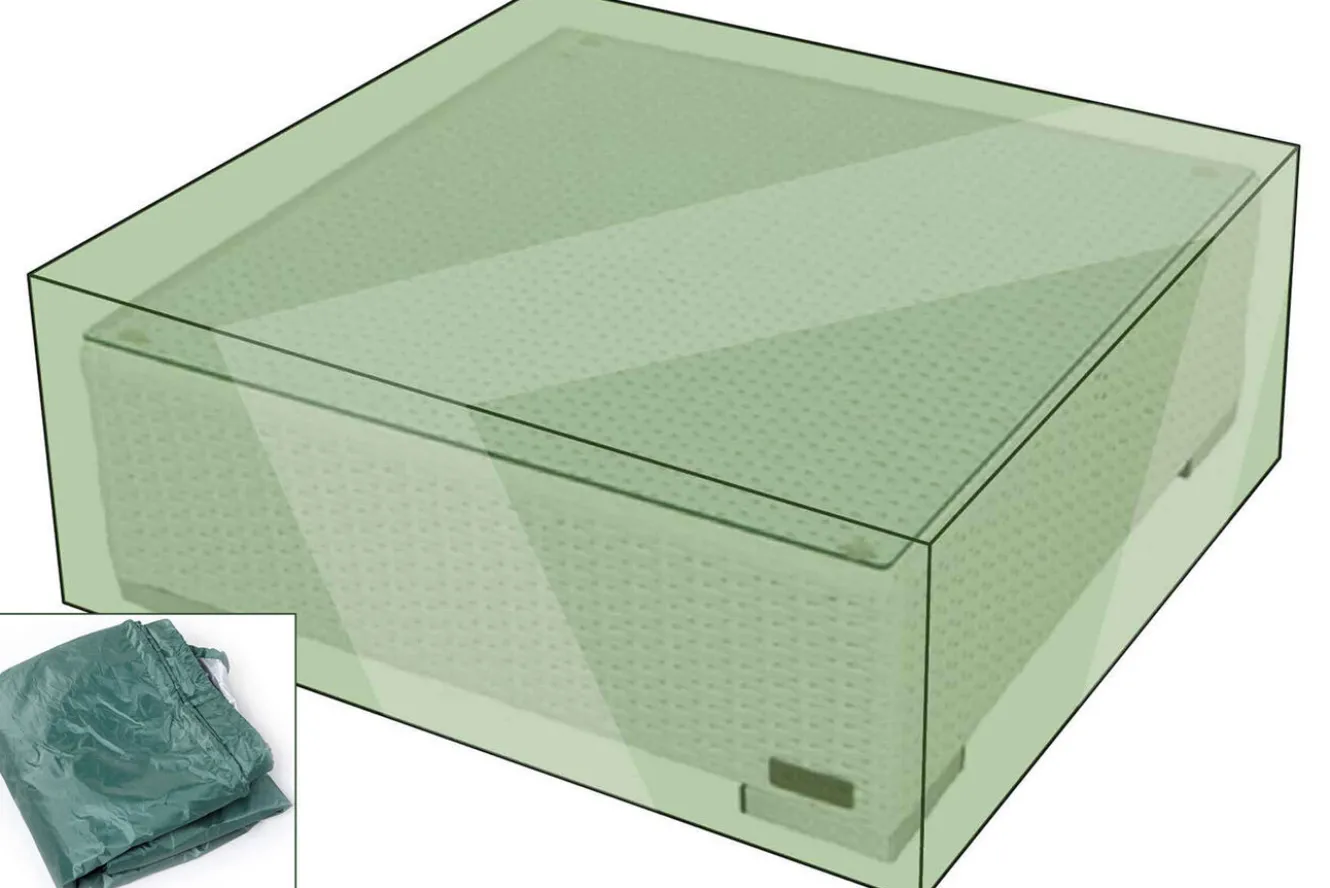 OUTFLEXX Standard Abdeckhaube passend z.B. für Hocker, grün, 72x72x38 cm