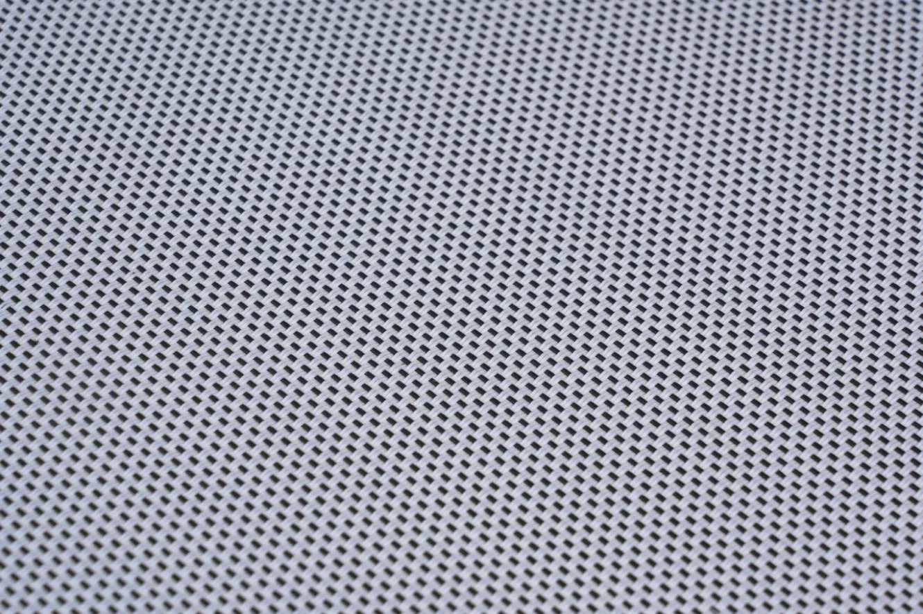 OUTFLEXX Stapelsessel, creme/weiß pulverbeschichtet, Alu/Textilene, langlebiges Material, stapelbar