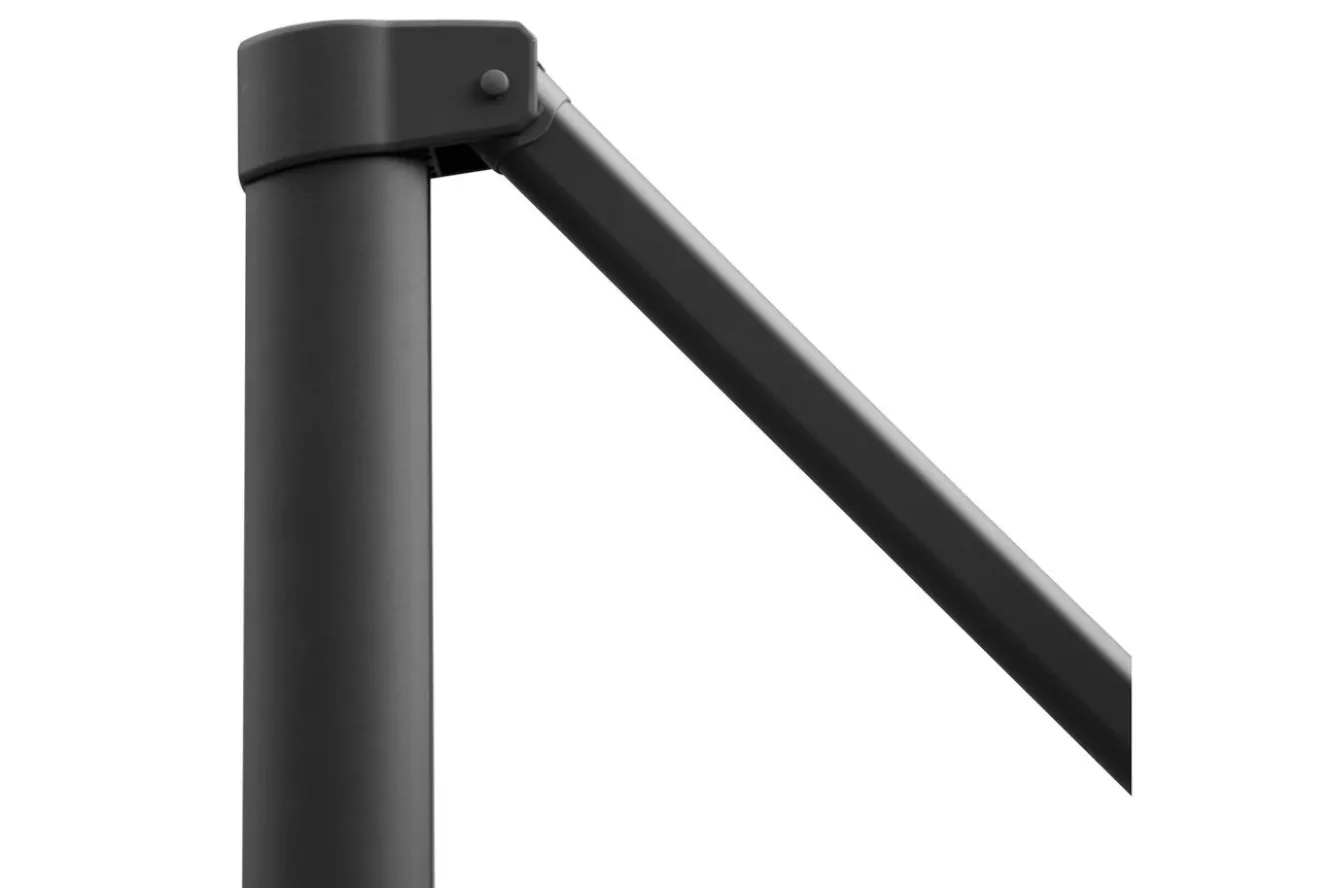 OUTFLEXX Sydney Ampelschirm, anthrazit, Aluminium/Polyester, 400 x 300 cm