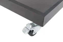 OUTFLEXX Sydney Schirmständer, Granit, 75x75x12,5cm, 90kg, mit Lenkrollen