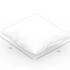 OUTFLEXX Tampere Dekokissen, orange, 100% Polyacryl, 45 x 45 cm, Premium 2er-Set