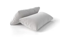 OUTFLEXX Tampere Dekokissen, desert sand, 100% Polyacryl, 30 x 60 cm, Premium 2er-Set
