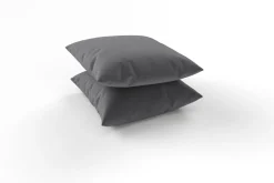 OUTFLEXX Tampere Dekokissen, ocean, 100% Polyacryl, 45 x 45 cm, Premium 2er-Set