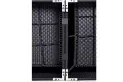 OUTFLEXX Verbindungselemente, schwarz, Kunststoff, sicheres Stecksystem, Set 8 Stück für Modulelemente, Premium und Basic Line