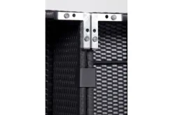 OUTFLEXX Verbindungselemente, schwarz, Kunststoff, sicheres Stecksystem, Set 8 Stück für Modulelemente, Premium und Basic Line
