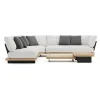 ploss Aurora M Gartenlounge, anthrazit/pale silver, Alu/Polyester/Rope, pulverbeschichtet, inkl. Polster