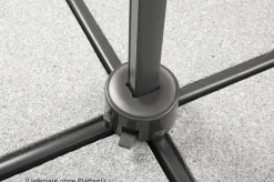 SCHNEIDER Rhodos Junior Ampelschirm, anthrazit, rund, Ø 300 cm