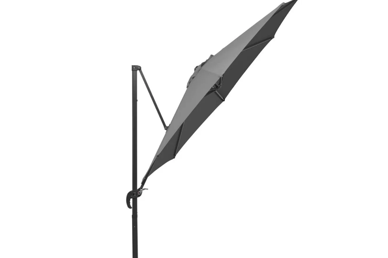 SCHNEIDER Rhodos Junior Ampelschirm, anthrazit, rund, Ø 300 cm