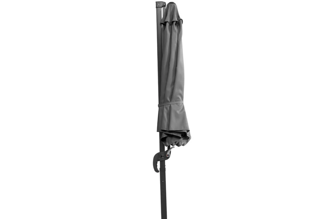 SCHNEIDER Rhodos Junior Ampelschirm, anthrazit, rund, Ø 300 cm