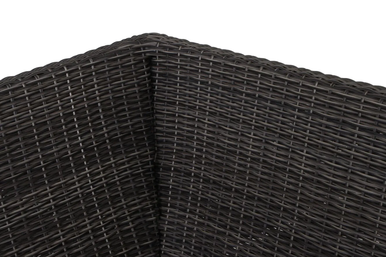 SIENA GARDEN Corido Eckelement, charcoal, Alu / Gardino®-Geflecht, 83x83x88 cm