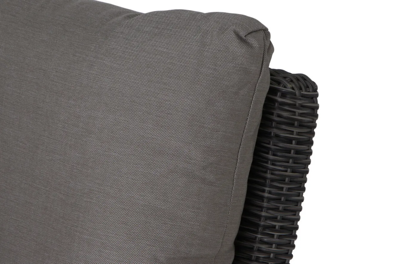 SIENA GARDEN Corido Eckelement, charcoal, Alu / Gardino®-Geflecht, 83x83x88 cm