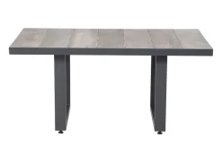 SIENA GARDEN Corido Gartenlounge, charcoal, Alu/Gardino®-Geflecht, 6 Personen, Loungetisch 140x85cm
