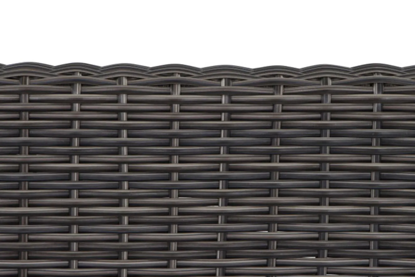 SIENA GARDEN Corido Gartenlounge, charcoal, Alu/Gardino®-Geflecht, 6 Personen, Loungetisch 140x85cm