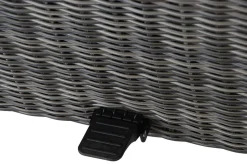 SIENA GARDEN Corido Lifttisch, charcoal, Alu/Gardino®-Geflecht, 160 x 90 cm, höhenverstellbar