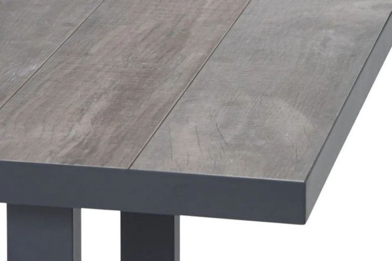 SIENA GARDEN Corido Lounge Tisch, Aluminium/Keramik, 140x85 cm