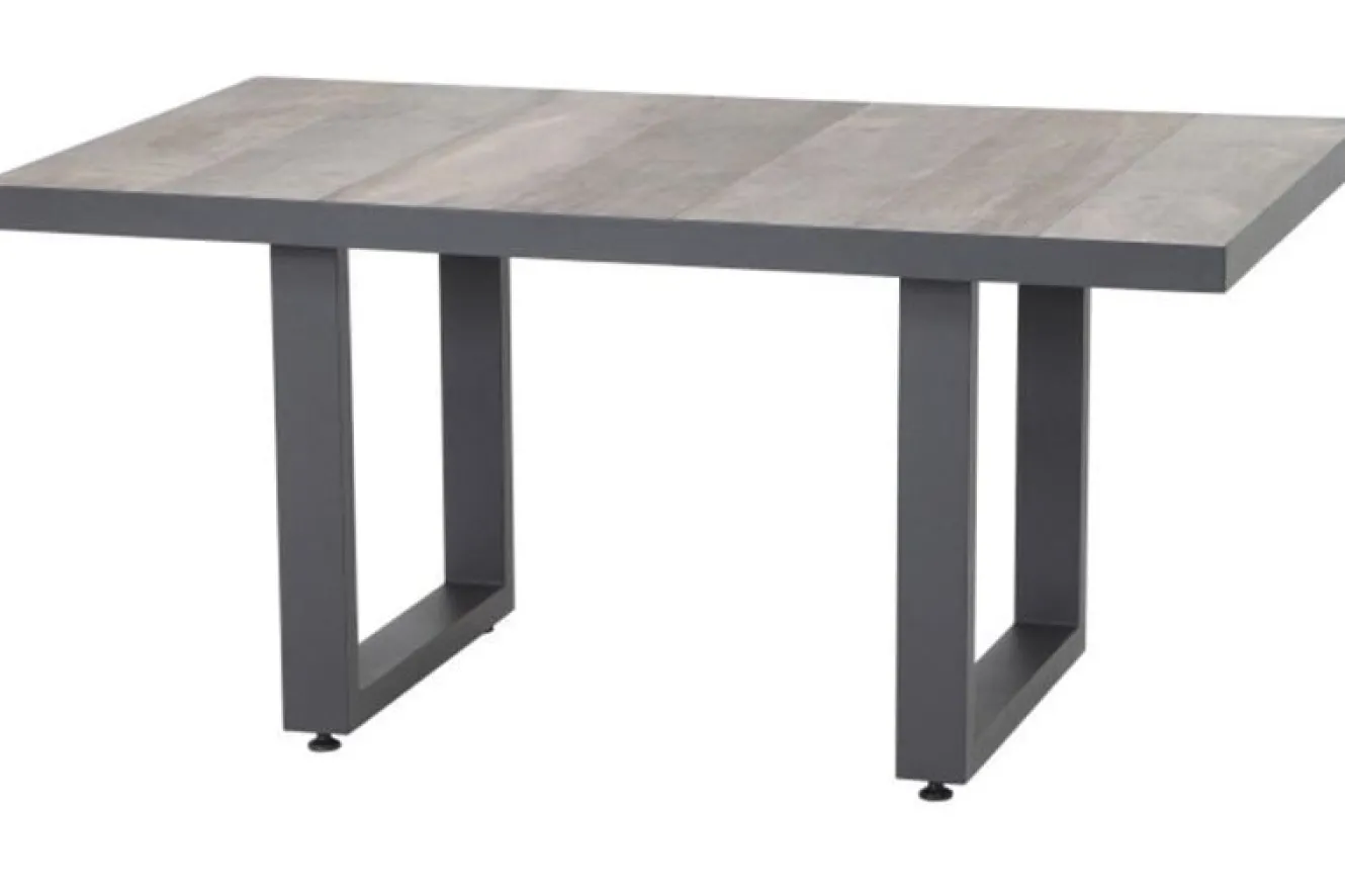 SIENA GARDEN Corido Lounge Tisch, Aluminium/Keramik, 140x85 cm