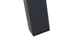 SIENA GARDEN Milano Sessel, anthrazit matt, Aluminium pulverbeschichtet/Ranotex, 59 x 69 x 105 cm, stapelbar