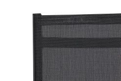 SIENA GARDEN Miros/Savona Move Garten-Essgruppe, anthrazit, Alu/Textilene, Ausziehtisch 180/240x90 cm, 8 Stapelsessel
