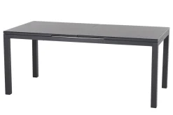 SIENA GARDEN Miros/Velia Garten-Essgruppe, anthrazit, Aluminium, 180/240 x 90 cm, ausziehbar, witterungsbeständig