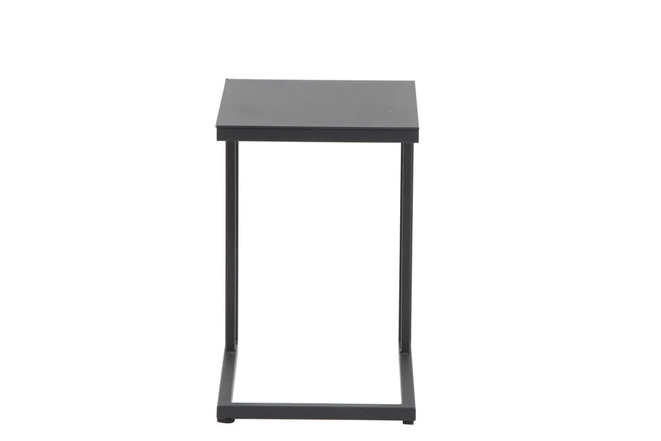 SIENA GARDEN Ramo Beistelltisch, anthrazit , ca. 36 x 43 cm, Aluminium, pulverbeschichtet