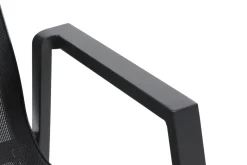 SIENA GARDEN Reno Stapelsessel, Anthrazit, Aluminium, 65x56x88 cm, Pflegeleicht, Stapelbar