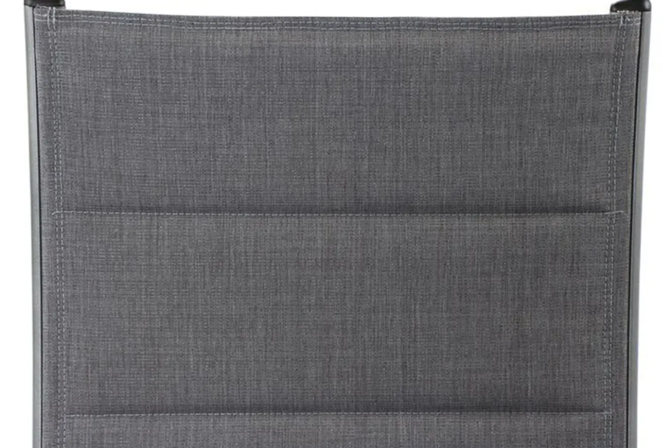SIENA GARDEN Savin XL Klappsessel, graphit/grau, Aluminium/Texfabric