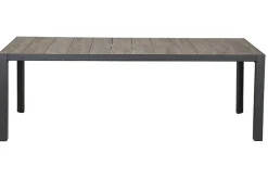 SIENA GARDEN Silva Diningtisch, anthrazit/washed grey, Alu/Keramik, 220x100cm