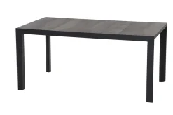 SIENA GARDEN Silva Esstisch, anthrazit/grau, Alu/Keramik, 160x90 cm