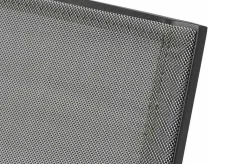 SIENA GARDEN Silva/Velia Garten-Essgruppe, anthrazit/grau, Alu/Ranotex®-Gewebe/Keramik, 140 x 90cm, inkl. 4 Diningsessel