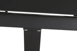 SIENA GARDEN Sincro Ausziehtisch, anthrazit/natur-grau, Alu/Keramik, 200/260 x 100 cm