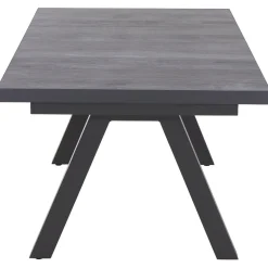 SIENA GARDEN Tirana Ausziehtisch, matt anthrazit, Alu/Keramik, 200/260 x 100 cm, ausziehbar, witterungsbeständig