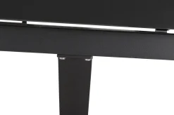SIENA GARDEN Velia / Sincro Garten-Essgruppe, anthrazit/natur-grau, Alu/Ranotex/Keramik, 6 Sessel, Ausziehtisch 200/260 x 100 cm