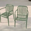 VILLANA Pico Soft Stapelsessel 2er-Set, pestogrün, Kunststoff, 54 x 58,5 x 80,5 cm, stapelbar, UV-beständig