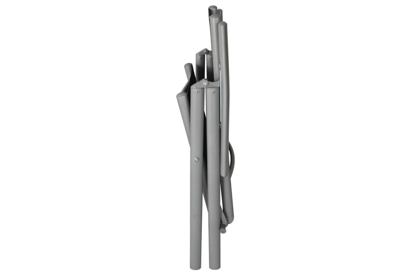 Villana Sylvania Garten-Essgruppe, 6 Personen, ausziehbarer Tisch 160–220 cm, Aluminium/Textil